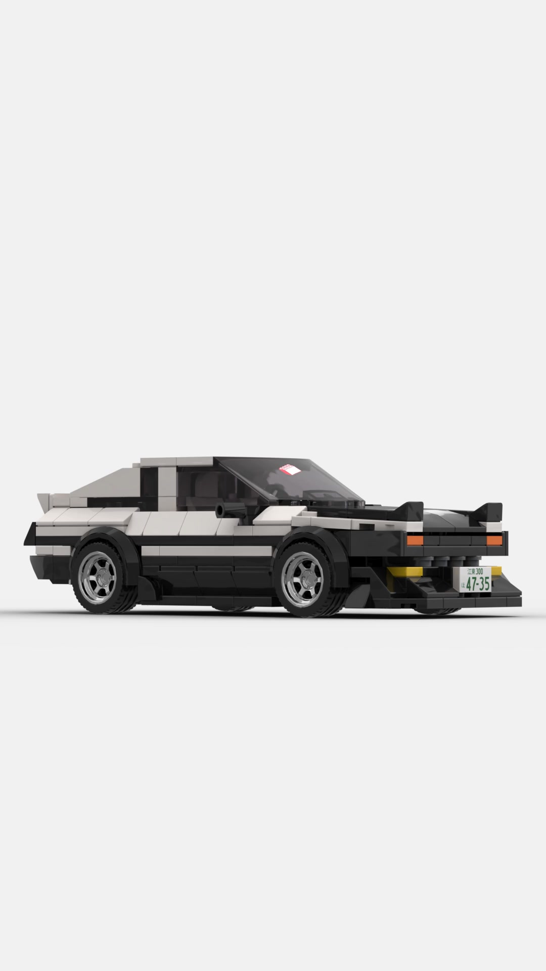 Toyota Legends. Built in Brick Form.