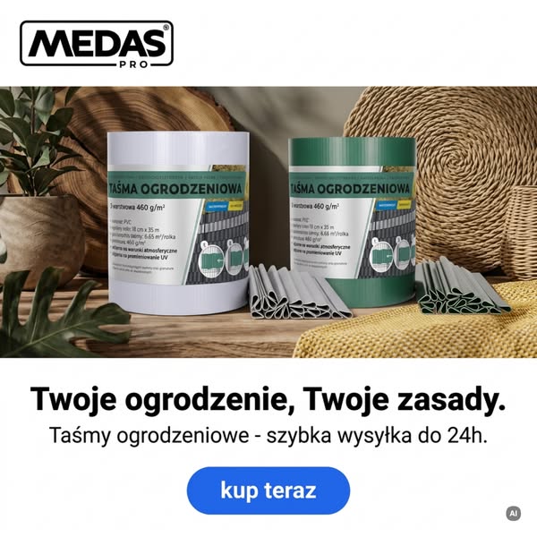 Taśmy ogrodzeniowe – Prywatność