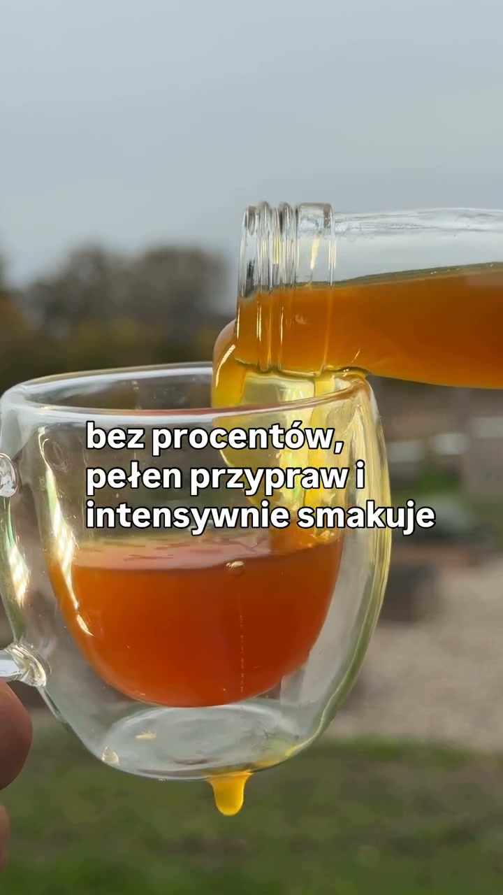 Oxymel z zielonego orzecha - sklep Miód od Kulmy