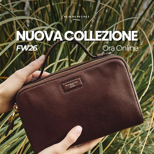 La nuova collezione Nannini Borse è online.