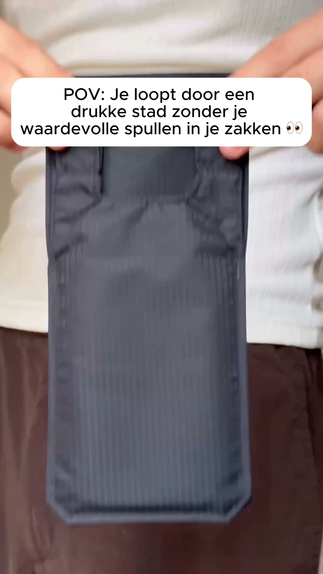 Houd je belangrijkste reisspullen uit het zicht