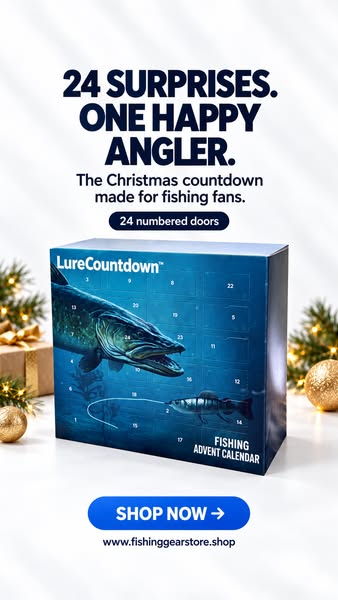 24 Days. 24 Lures. Zero Chocolate