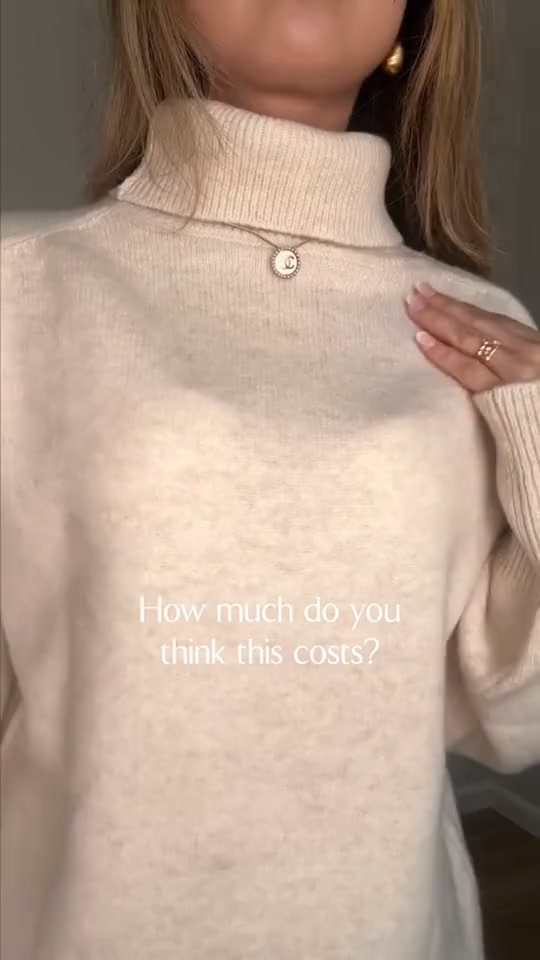Mock Neck Oversized Sweater - 13 Colors, Extra Discounts on Multi-Buys