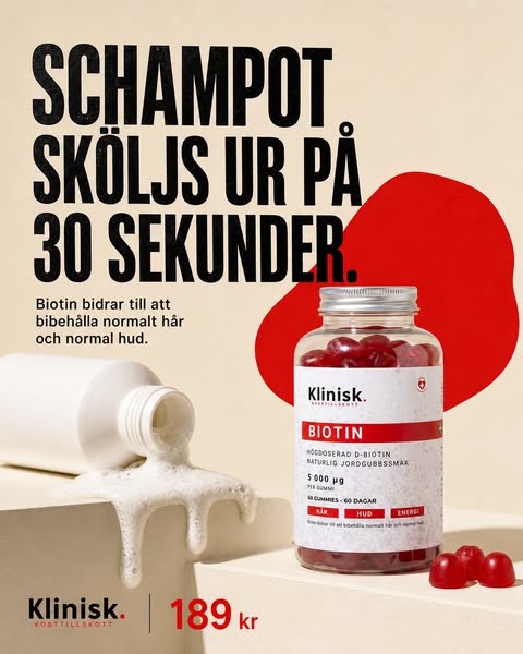 Hår byggs inifrån.