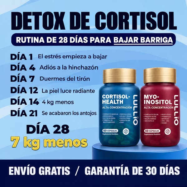 Regula tu cortisol con ingredientes naturales