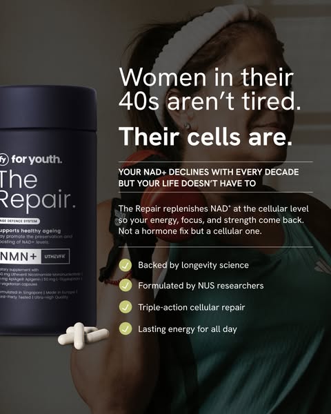 You're Not Just Tired. Your Cells Are.