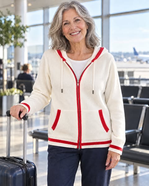 Varese Cashmere Zip Hoodie