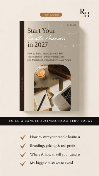 How I’d Start a Candle Business Today