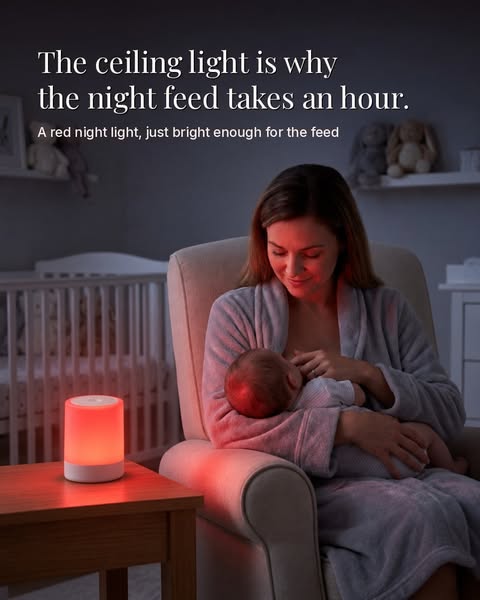 Enough light to see. Not enough to wake the house.