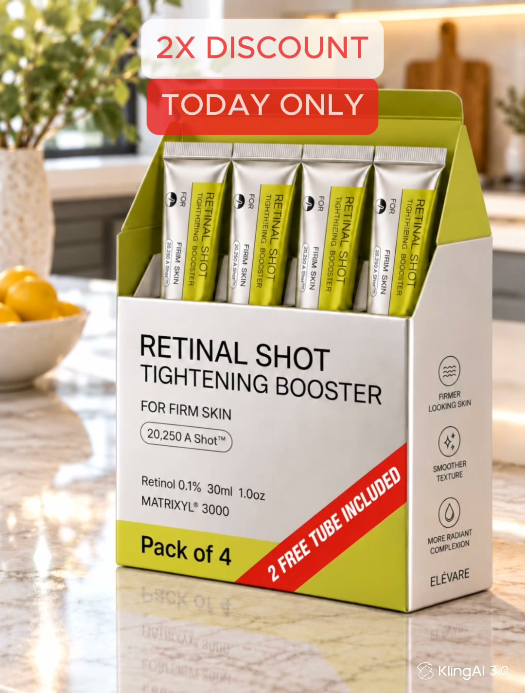 Elevare Retinal Shot Booster — Advanced Care for Youthful, Radiant Skin
