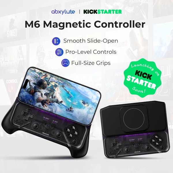 Meet M6: Full Control. Pocketable Design.