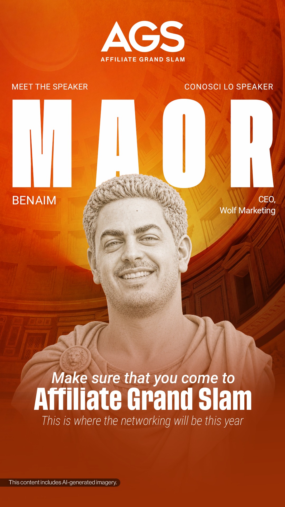 Join Maor Benaim at Affiliate Grand Slam