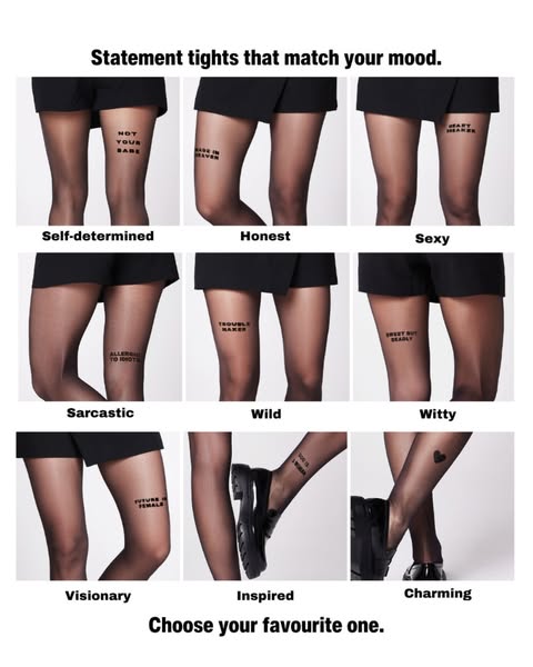Tights That Do the Talking