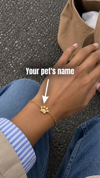 Your pet's name, always with you