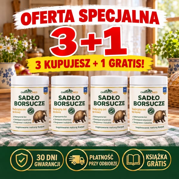 3+1 GRATIS — czwarty w prezencie