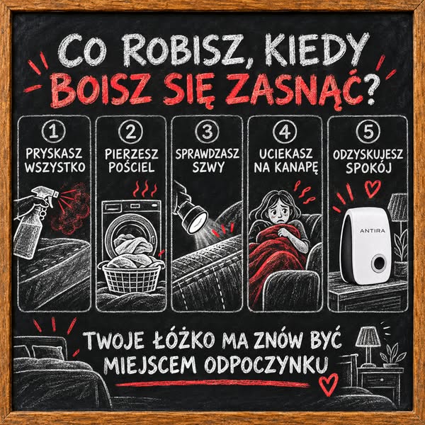 Pluskwy zostają, kiedy gasisz światło.