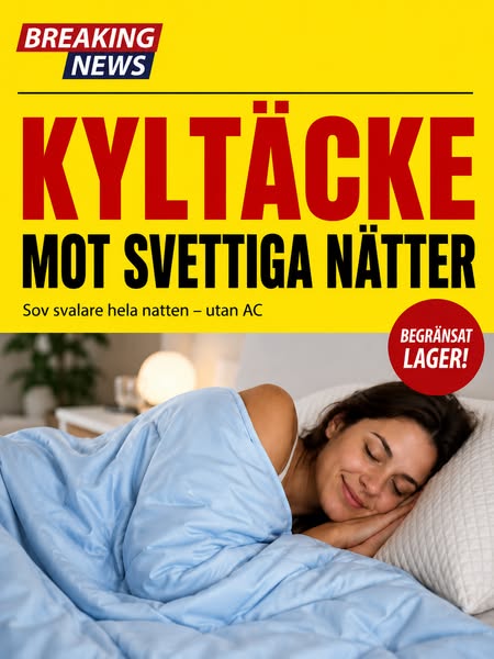 Slipp svettiga nätter – sov svalt utan AC