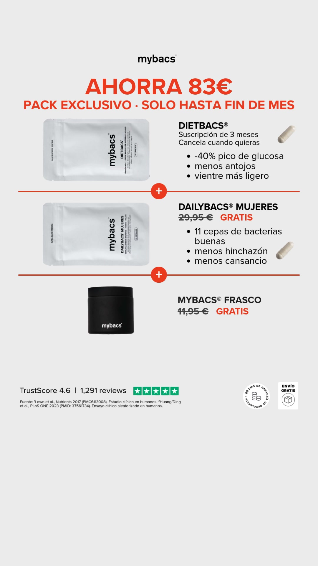 Pack Exclusivo Solo hasta fin de mes