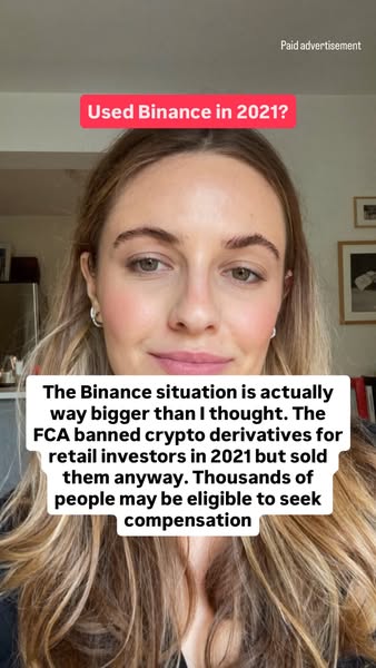 Are you a Binance customer?