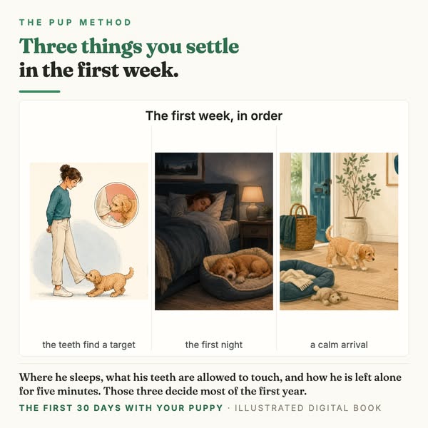 Three things you settle in the first week
