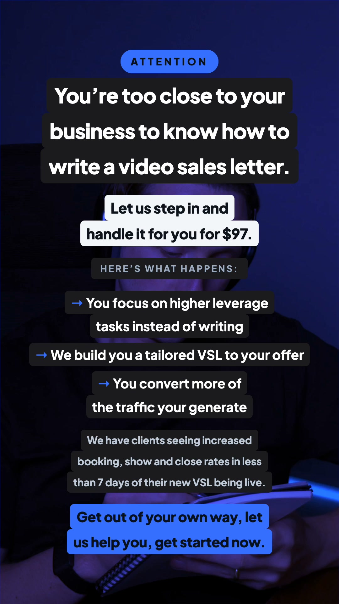 Your VSL Script For $97