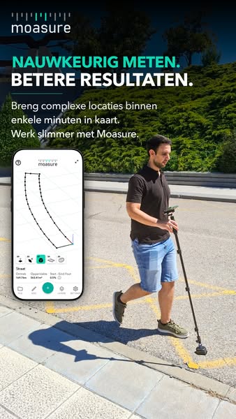 Meet & teken onregelmatige werklocaties