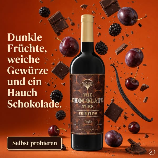 Prämierter Primitivo für 6,35 € die Flasche