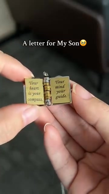 He won't say it. But he'll wear it.