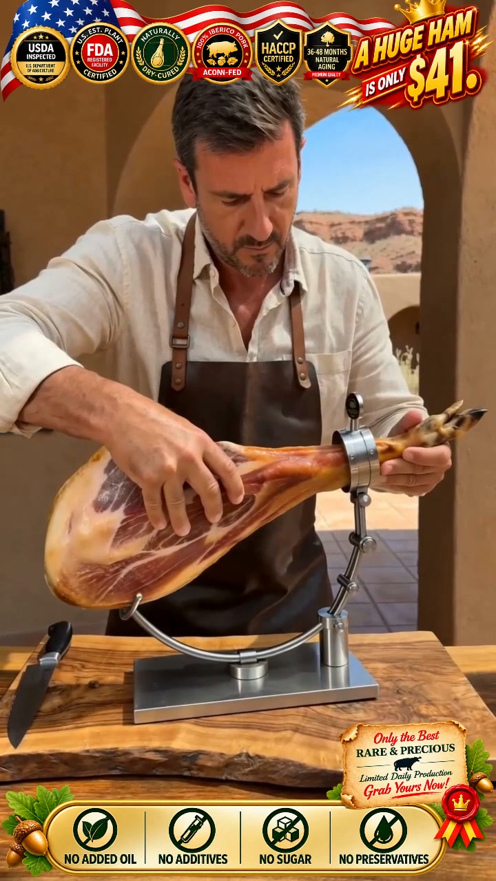 Melt-in-your-mouth luxury: 48-month Spanish ham