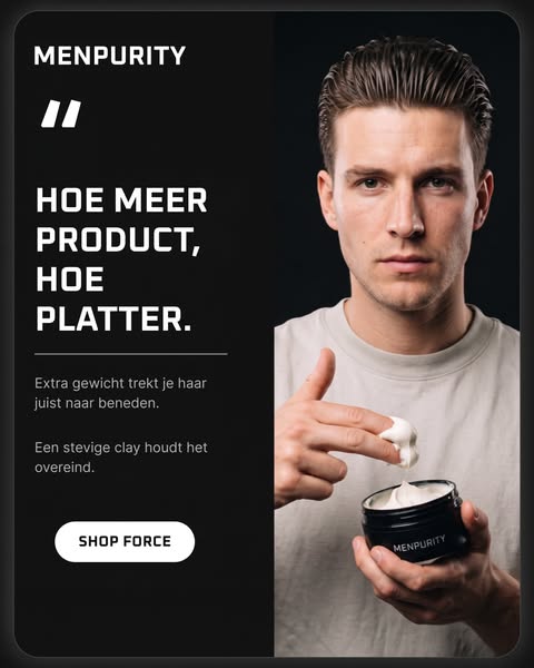 Hele dag hold. Matte finish.
