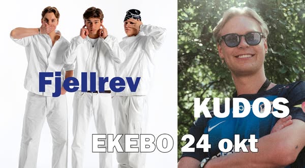 Live på scen Fjellrev och Kudos