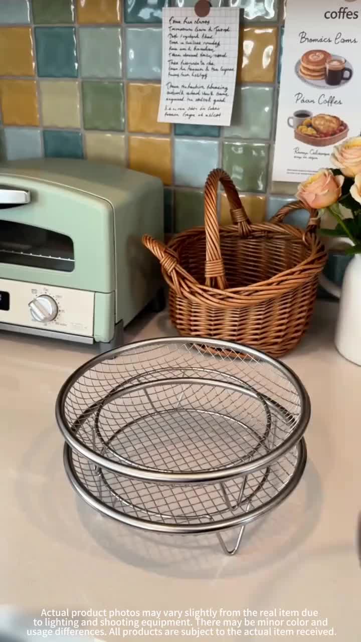 Stainless steel air fryer rack