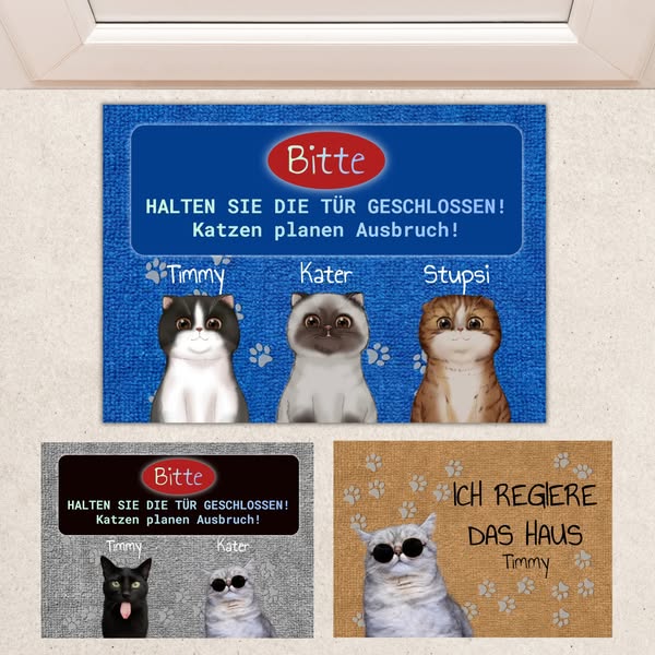 Individuelle Fußmatte