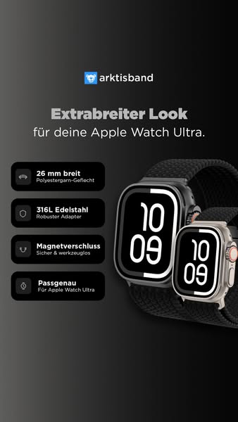 Das Nr. 1 arktisband für Apple Watch Utra