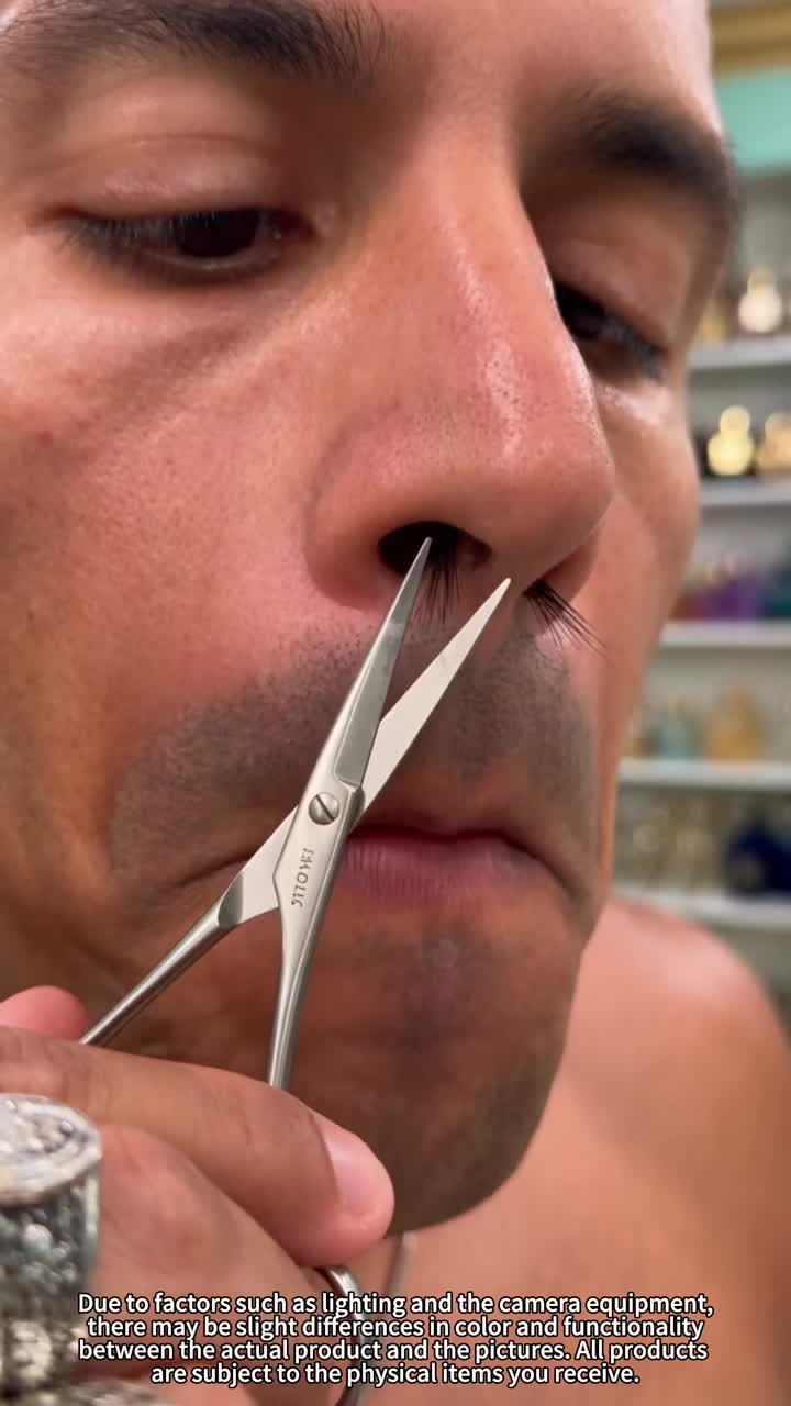 Manual Stainless Steel Nose Hair Trimmer