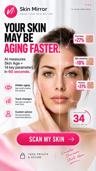 Your Skin May Be Aging Faster
