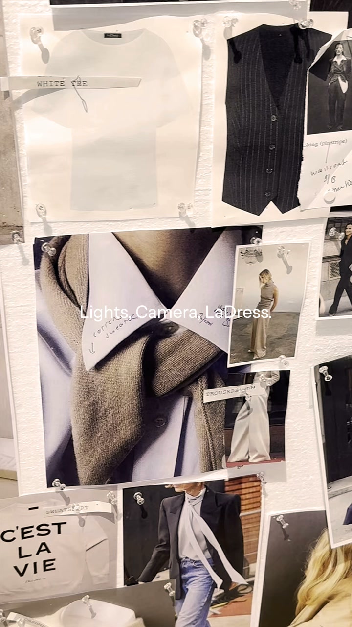 Lights. Camera. LaDress.