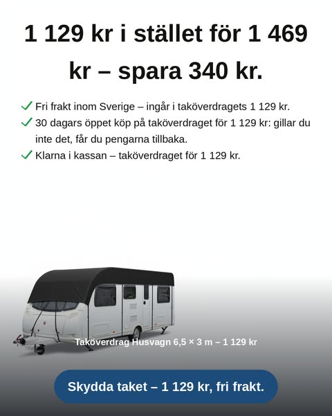 1 129 kr – fri frakt och öppet köp