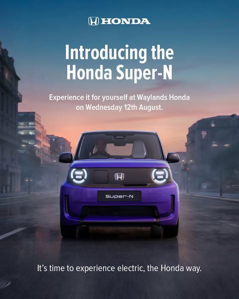 The Waylands Honda Super N Launch Event