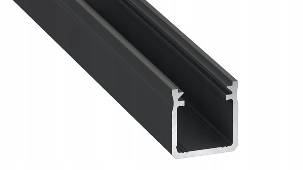Profil Aluminiowy Do Taśmy LED Y 2M Czarny