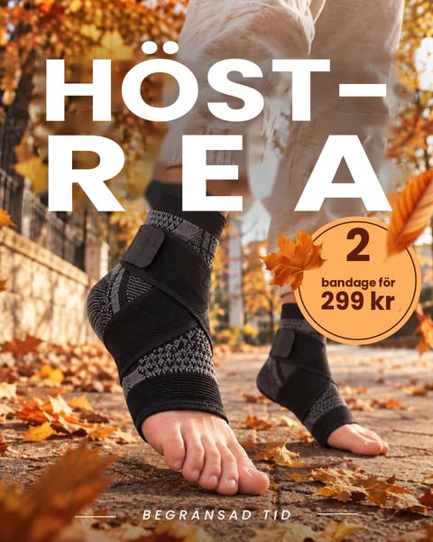 Har du ont i hälen eller lider du av plantarfasciit?