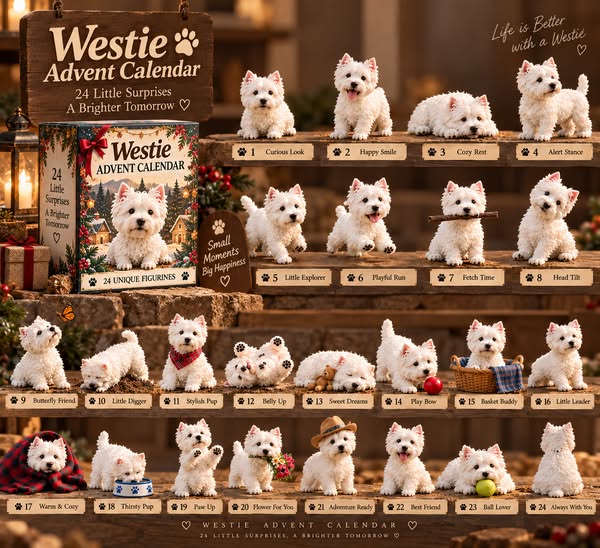 24 Little Westies. One Very Big Love.