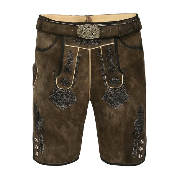 Kurze Wildbock Lederhose Fabian