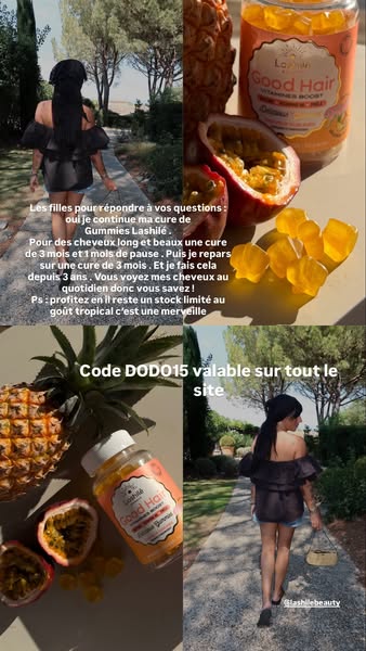 Good Hair Tropical - 3 mois