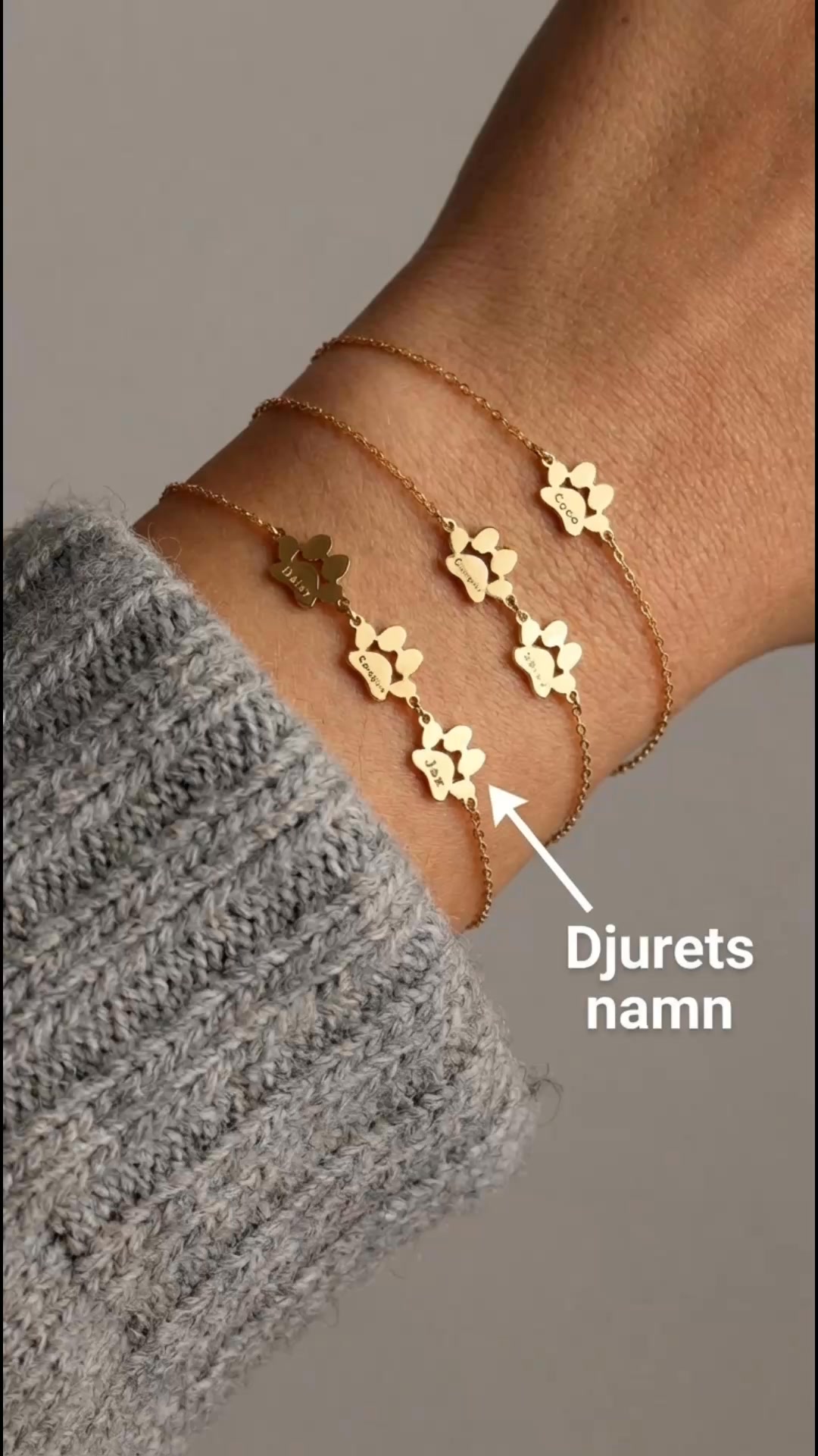 Bara hon. Det är hela armbandet.