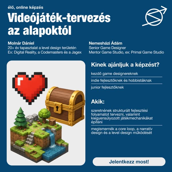 Tervezd meg a saját videójátékod!