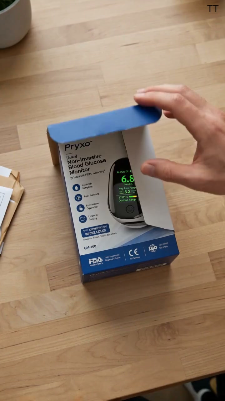 Non-Invasive Blood Glucose Monitor – 5 Seconds / 99% Accuracy