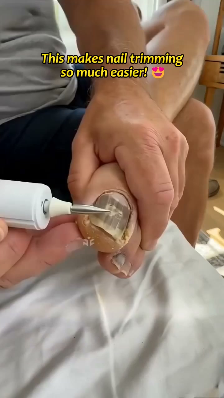 Electric Nail Grinder With LED Light