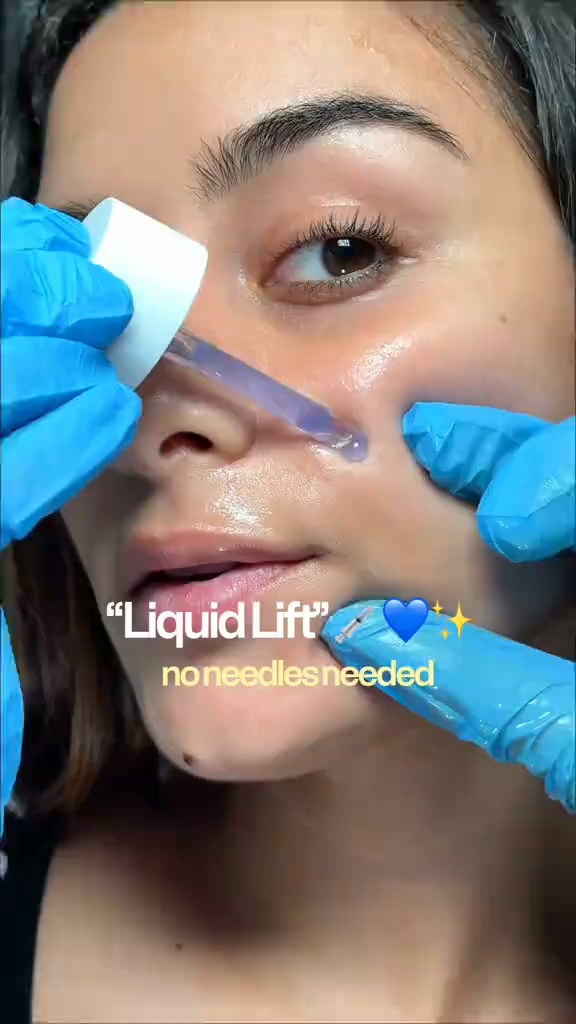 Plump. Firm. Glow. One Blue Drop.