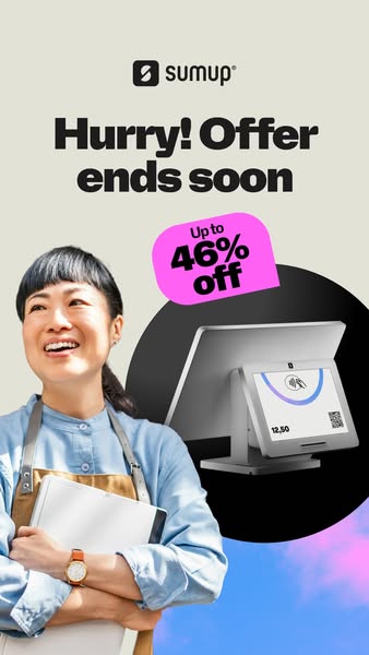 SumUp products for less